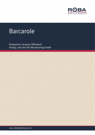 Jacques Offenbach, Hans Bath: Barcarole