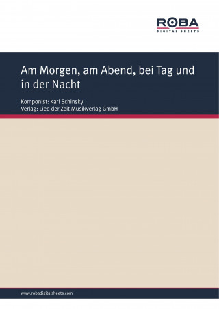 Siegfried Osten: Am Morgen, am Abend, bei Tag und in der Nacht