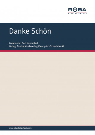 Milt Gabler, Bert Kaempfert, Kurt Schwabach: Danke Schön