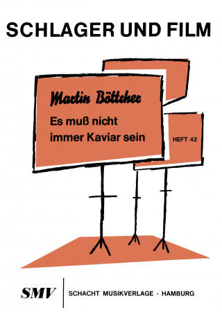 Martin Böttcher: Es Muss Nicht Immer Kaviar Sein
