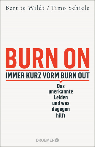 Bert te Wildt, Timo Schiele: Burn On: Immer kurz vorm Burn Out
