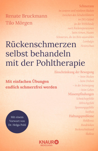 Renate Bruckmann, Tilo Mörgen: Rückenschmerzen selbst behandeln mit der Pohltherapie