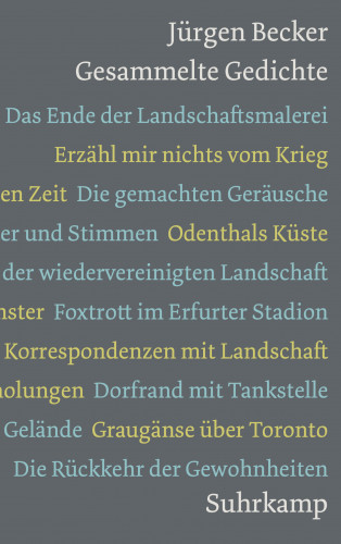 Jürgen Becker: Gesammelte Gedichte