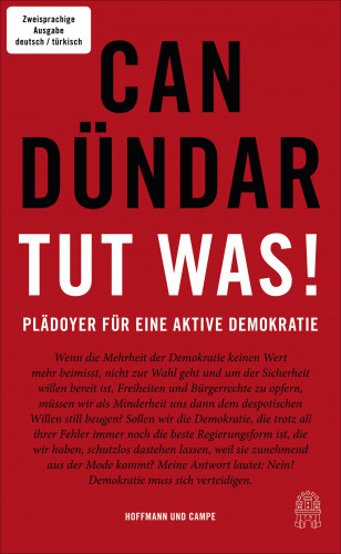 Can Dündar: Tut was! / Bir şey yap!