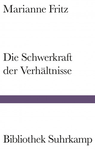 Marianne Fritz: Die Schwerkraft der Verhältnisse