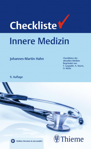 Johannes-Martin Hahn: Checkliste Innere Medizin