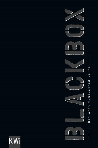 Benjamin von Stuckrad-Barre: Blackbox