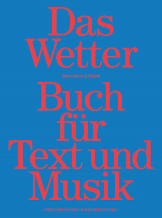 Das Wetter Buch für Text und Musik