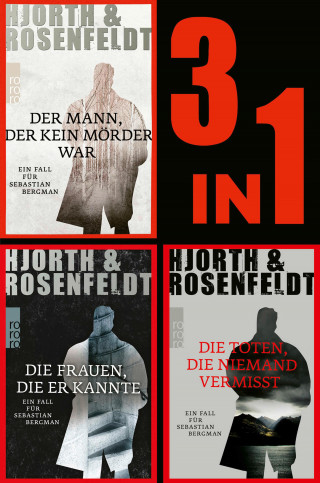 Michael Hjorth, Hans Rosenfeldt: Die Sebastian Bergman-Reihe: Die ersten drei Fälle in einem Band (3in1-Bundle)