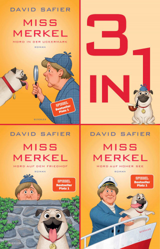 David Safier: Miss Merkel: 3in1 Bundle