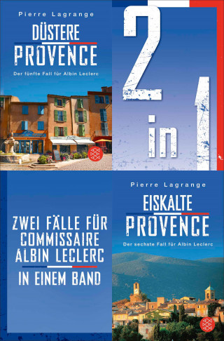 Pierre Lagrange: Düstere Provence / Eiskalte Provence – Zwei Fälle für Commissaire Albin Leclerc in einem Band