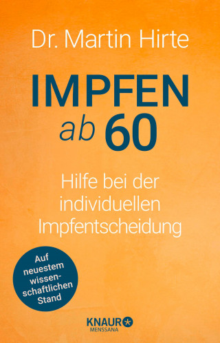 Martin Hirte: Impfen ab 60