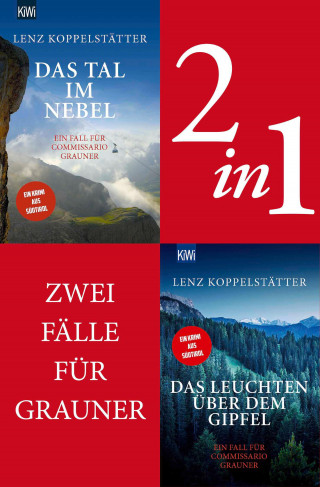Lenz Koppelstätter: Zwei Fälle für Commissario Grauner (2in1-Bundle)