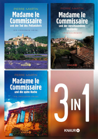 Pierre Martin: Madame le Commissaire Band 1-3. Krimi-Bundle