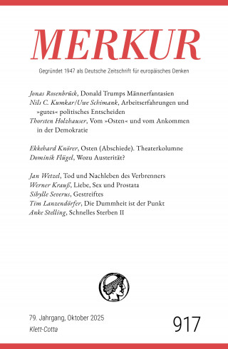 MERKUR 10/2025, Jg.79