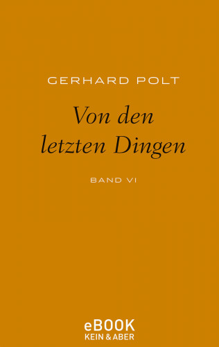 Gerhard Polt: Von den letzten Dingen