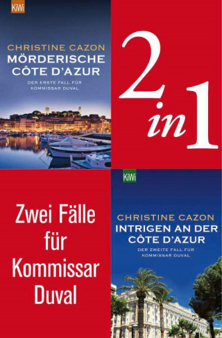 Christine Cazon: Zwei Fälle für Kommissar Duval (2in1-Bundle)