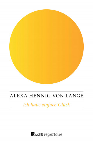 Alexa Hennig von Lange: Ich habe einfach Glück