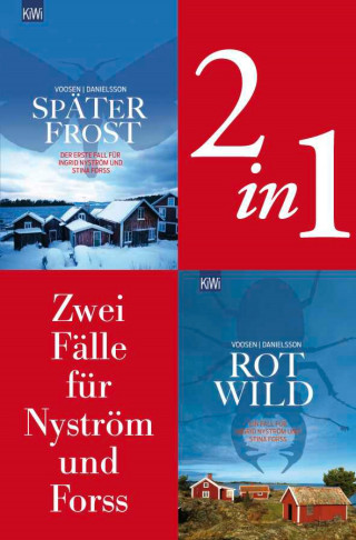 Roman Voosen, Kerstin Signe Danielsson: Zwei Fälle für Ingrid Nyström und Stina Forss (2in1-Bundle)