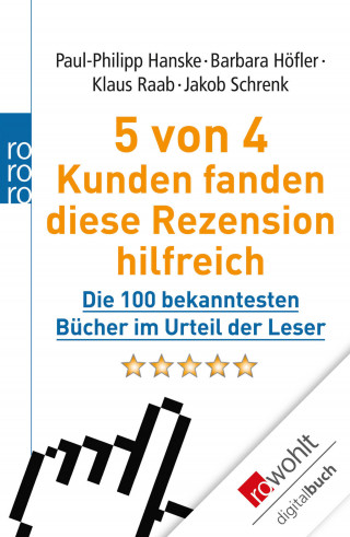 Paul-Philipp Hanske, Barbara Höfler, Klaus Raab, Jakob Schrenk: 5 von 4 Kunden fanden diese Rezension hilfreich