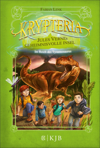 Fabian Lenk: Krypteria – Jules Vernes geheimnisvolle Insel. Im Reich des Tyrannosaurus