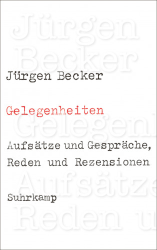 Jürgen Becker: Gelegenheiten