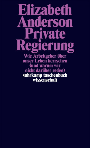 Elizabeth Anderson: Private Regierung