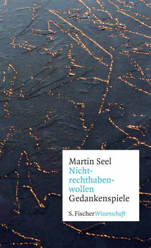 Martin Seel: Nichtrechthabenwollen