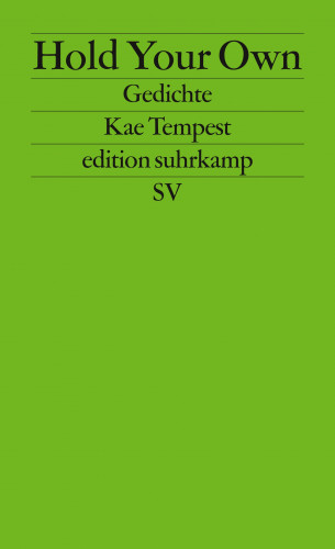 Kae Tempest: Hold Your Own