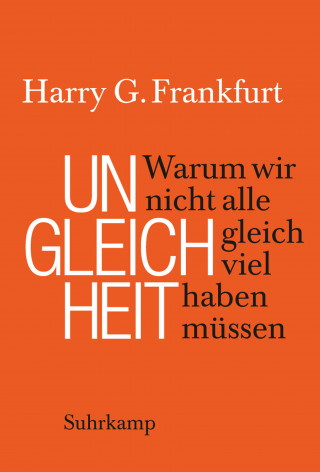 Harry G. Frankfurt: Ungleichheit