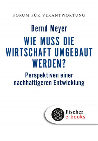Bernd Meyer: Wie muss die Wirtschaft umgebaut werden?