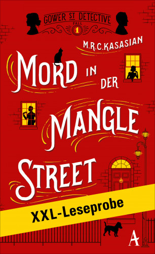 M.R.C. Kasasian: XXL-LESEPROBE: Kasasian - Mord in der Mangle Street