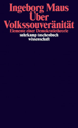 Ingeborg Maus: Über Volkssouveränität