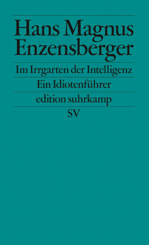 Hans Magnus Enzensberger: Im Irrgarten der Intelligenz