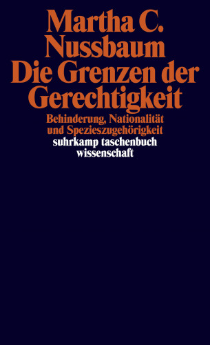 Martha C. Nussbaum: Die Grenzen der Gerechtigkeit