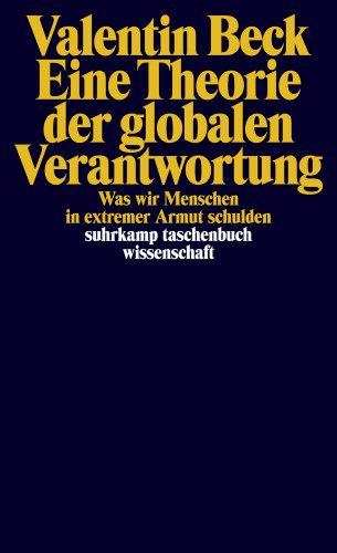 Valentin Beck: Eine Theorie der globalen Verantwortung