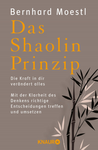 Bernhard Moestl: Das Shaolin-Prinzip