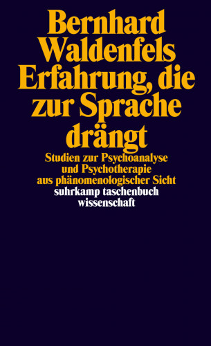 Bernhard Waldenfels: Erfahrung, die zur Sprache drängt