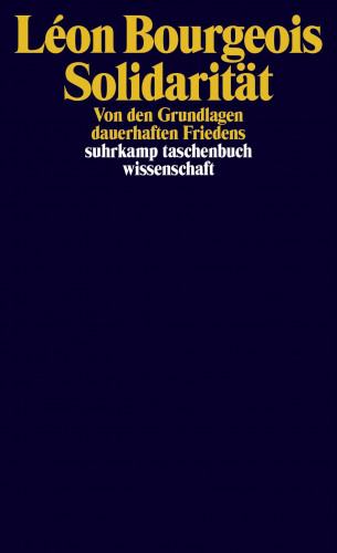 Léon Bourgeois: Solidarität