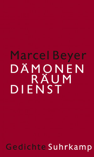 Marcel Beyer: Dämonenräumdienst