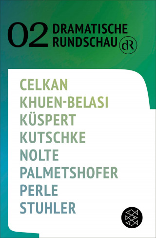Ebru Nihan Celkan, Eleonore Khuen-Belasi, Annalena Küspert, Svealena Kutschke, Jakob Nolte, Ewald Palmetshofer, Thomas Perle, Nele Stuhler: Dramatische Rundschau 02
