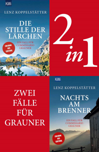 Lenz Koppelstätter: Zwei Fälle für Commissario Grauner (2in1-Bundle)