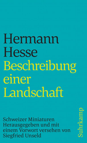 Hermann Hesse: Beschreibung einer Landschaft