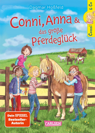 Dagmar Hoßfeld: Conni & Co 18: Conni, Anna und das große Pferdeglück