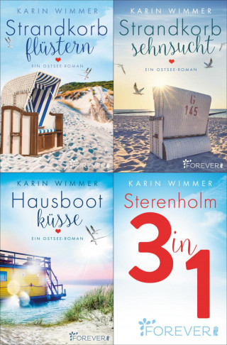 Karin Wimmer: Strandkorbflüstern // Strandkorbsehnsucht // Hausbootküsse