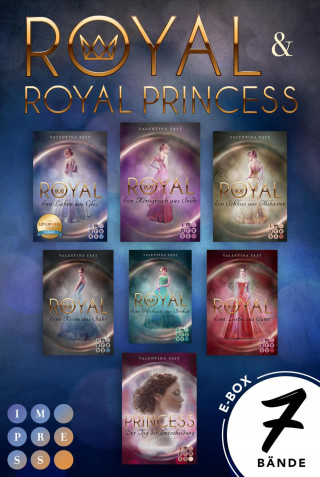 Valentina Fast: Royal: Royal-Mega-E-Box: Alle Bände der märchenhaft-romantischen Fantasyreihe »Royal« (Band 1-6 inklusive Spin-off)