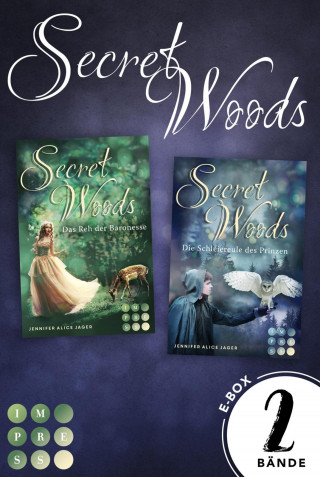 Jennifer Alice Jager: Secret Woods: Secret Woods: Zwei märchenhaft-schöne Romantasy-Bände zum Wegträumen und Dahinschmelzen in einer Box