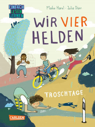 Maike Harel: Wir vier Helden: Froschtage