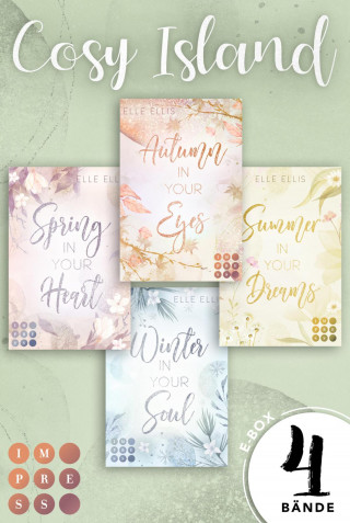 Elle Ellis: Cosy Island: Alle Bände der New Adult Insel-Romance in einer E-Box! (Cosy Island)