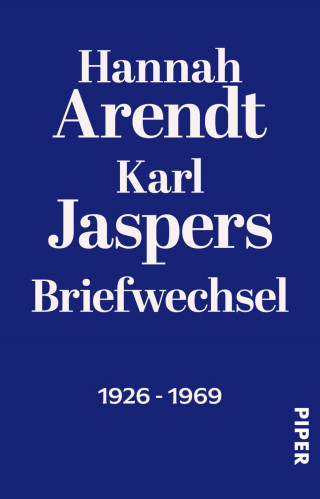 Hannah Arendt, Karl Jaspers: Briefwechsel